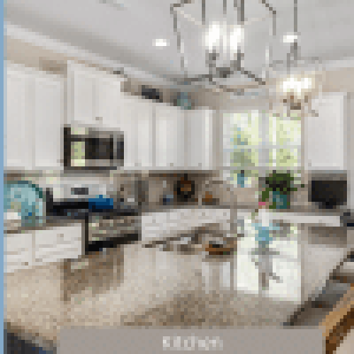 Book cover featuring a pristine kitchen with shining countertops, sparkling appliances, and neatly organized utensils, titled 'Kitchen Cleaning Task Checklist